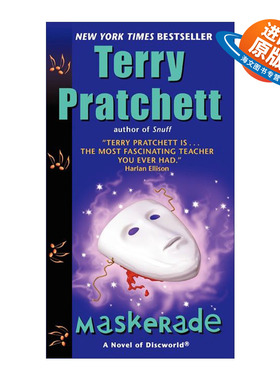 英文原版小说 Maskerade 碟形世界18 剧院幽魂 英文版 进口英语原版书籍