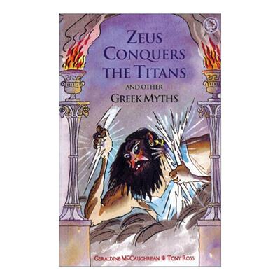 英文原版 Zeus Conquers The Titans 宙斯征服泰坦 古希腊罗马神话传说故事 英文版 进口英语原版书籍