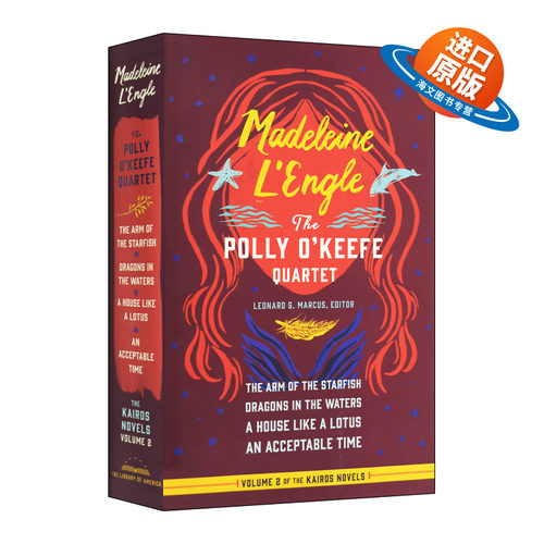 英文原版 Madeleine L'Engle The Polly O'Keefe Quartet LOA #310 玛德琳·恩格尔 波莉·奥基夫四重奏 精装 英文版 进口英语书籍