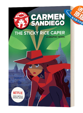 英文原版 The Sticky Rice Caper Graphic Novel 神偷卡门2 电影漫画故事图画书 Netflex剧 英文版 进口英语原版书籍儿童外文书