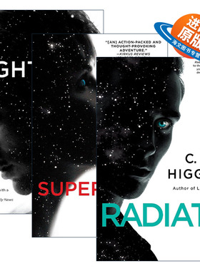 英文原版 The Lightless Trilogy无光三部曲系列 套装3册 科幻小说 太空歌剧 英文版 进口英语原版书籍