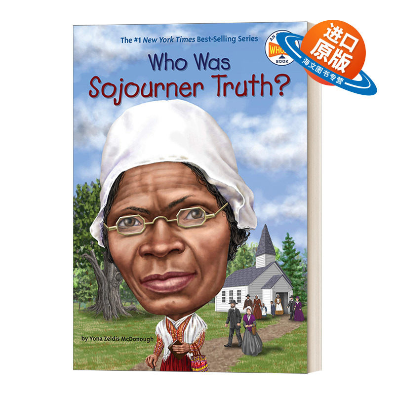 英文原版 Who Was Sojourner Truth 索杰纳·特鲁斯是谁 名人传记系列 英文版 进口英语原版书籍图片