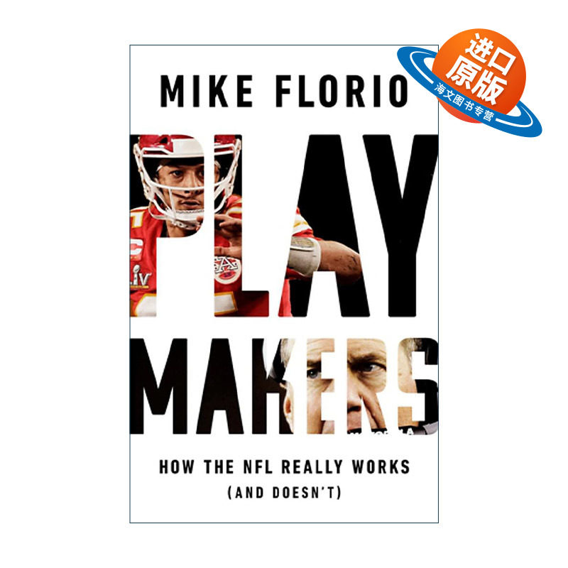 英文原版 Playmakers 美国国家橄榄球联盟如何运作 精装 英文版 进口英语原版书籍