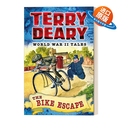 英文原版 World War II Tales  The Bike Escape 二战故事 自行车逃亡 可怕的历史Terry Deary 英文版 进口英语原版书籍