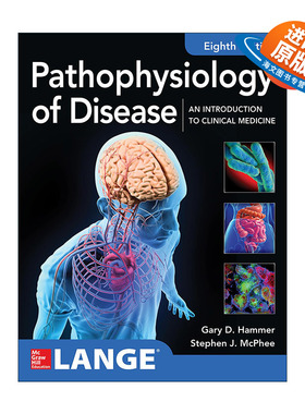 英文原版 Pathophysiology of Disease 病理生理学 临床医学导论 第8版 英文版 进口英语原版书籍