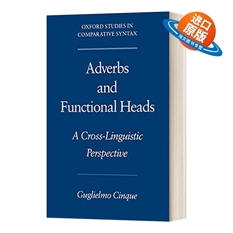 英文原版 Adverbs and Functional Heads 跨语言视角下的副词与功能词 英文版 进口英语原版书籍