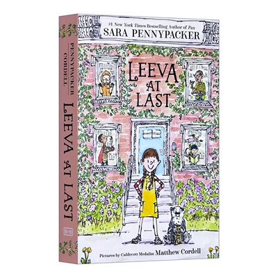 英文原版 Leeva at Last 丽娃想上学 青少年冒险章节书 小狐狸派克斯作者Sara Pennypacker新作 英文版 进口英语原版书籍
