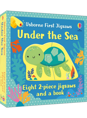 英文原版 Usborne First Jigsaws:  Under the Sea 尤斯伯恩拼图：海底世界 英文版 进口英语原版书籍