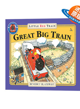 英文原版 The Little Red Train Great Big Train 红色小火车 大火车 英文版 进口英语原版书籍
