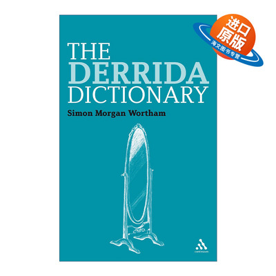 英文原版 The Derrida Dictionary 德里达辞典 哲学入门工具书 英文版 进口英语原版书籍