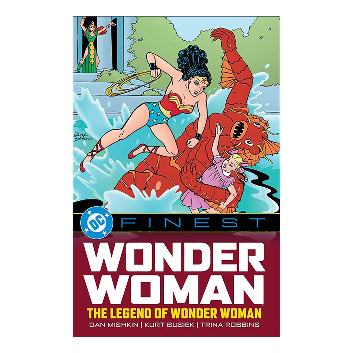 英文原版 DC Finest Wonder Woman 神奇女侠传奇 DC漫画 Dan Mishkin 英文版 进口英语原版书籍