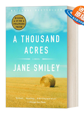 英文原版 A Thousand Acres A Novel 一千英亩 1992普利策奖 当代文艺浪漫小说 Jane Smiley 英文版 进口英语原版书籍