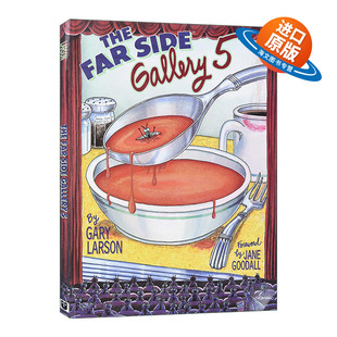 漫画集 The 英文原版 黑色幽默 进口英语原版 Side 英文版 Far 书籍 Gallery 盖里拉森 远端画廊5