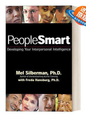 英文原版 PeopleSmart 人际交往指南 开发你的人际智能 职场文化 领导学 Mel Silberman  Ph.D 英文版 进口英语原版书籍