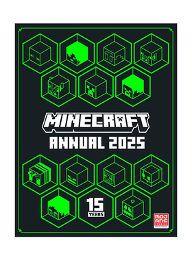 英文原版 Minecraft Annual 2025 我的世界2025年鉴 精装 英文版 进口英语原版书籍