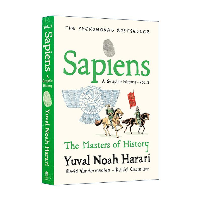 英文原版 Sapiens A Graphic History Volume 3 人类简史3 精装漫画小说 英文版 进口英语原版书籍