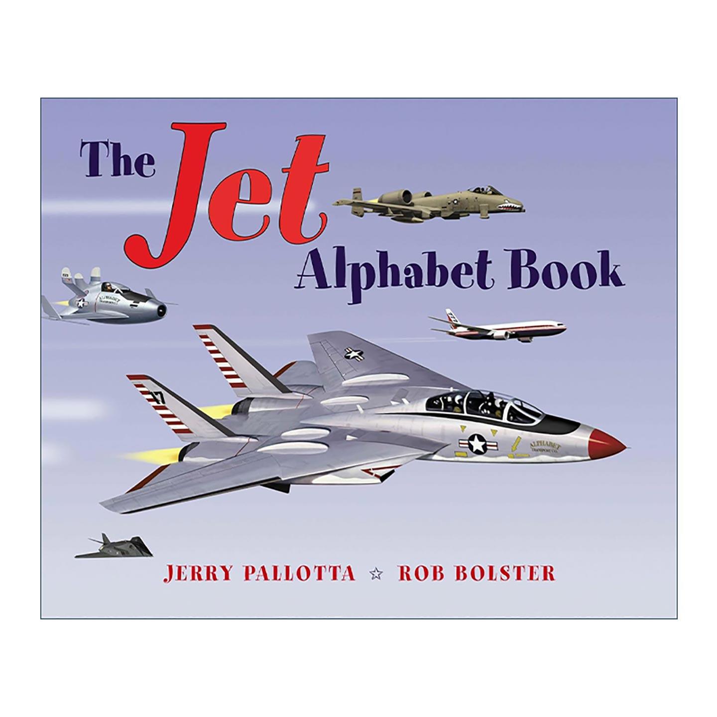 英文原版 The Jet Alphabet Book 喷气式飞机字母书 儿童科普百科绘本 词汇积累 杰里·帕洛塔 英文版 进口英语原版书籍