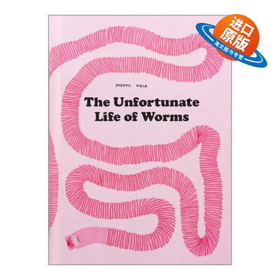 英文原版 The Unfortunate Life of Worms 可怜虫蚯蚓的生活 一部很有趣的蚯蚓简史 精装 Noemi Vola 英文版 进口英语原版书籍