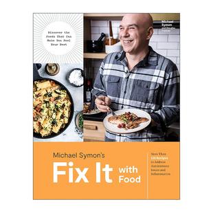 Symon 书籍 With 健康饮食烹饪指南 精装 超过125种食谱来解决自身免疫问题和炎症 Food 进口英语原版 英文原版 Michael Fix