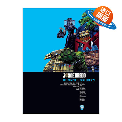 英文原版 Judge Dredd Case Files 28 特警判官 漫画合集28 英文版 进口英语原版书籍