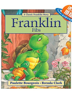 英文原版 Franklin Fibs 小乌龟富兰克林 富兰克林小谎言 英文版 进口英语原版书籍