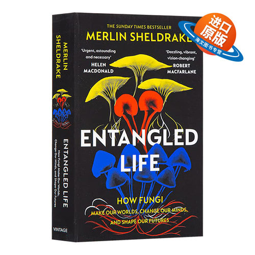 英文原版 Entangled Life 纠结的人生 Merlin Sheldrake环境生物学自然科普书籍 进口原版书籍