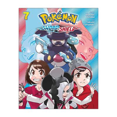 英文原版 Pokémon Sword & Shield  Vol.7 精灵宝可梦 剑与盾 漫画卷七 英文版 进口英语原版书籍