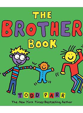 英文原版 The Brother Book 兄弟之书 儿童情商教育启蒙 纽约时报畅销书作家Todd Parr 英文版 进口英语原版书籍