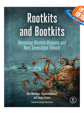 英文原版 Rootkits and Bootkits Rootkit 和 Bootkit 现代恶意软件逆向分析和下一代威胁 计算机 Alex Matrosov 进口英语原版书籍