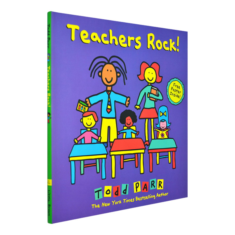 英文原版 Teachers Rock 老师们太厉害了 名家Todd Parr 纽约时报畅销书作家 精装绘本 英文版 进口英语原版书籍