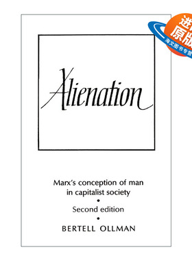 英文原版 Alienation 异化 马克思论资本主义社会中人的概念 剑桥政治史及理论研究系列 英文版 进口英语原版书籍