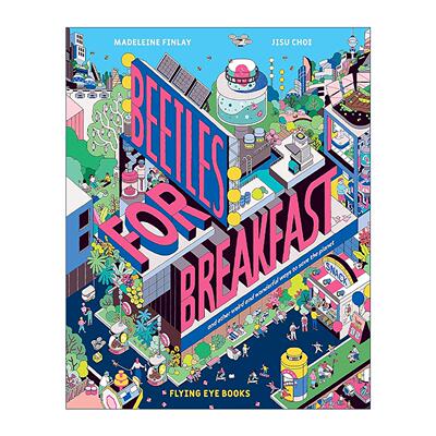 英文原版 Beetles for Breakfast 早餐吃甲虫 以及其他拯救地球的奇妙怪招 精装绘本 英文版 进口英语原版书籍