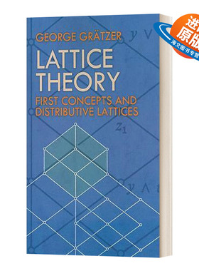 英文原版 Lattice Theory First Concepts and Distributive Lattices 格理论 第一个概念和分配格 英文版 进口英语原版书籍