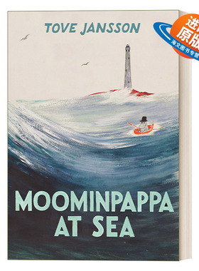 英文原版 Moominpappa at Sea 姆明爸爸海上探险记 精装收藏版 原版复刻 英文版 进口英语原版书籍