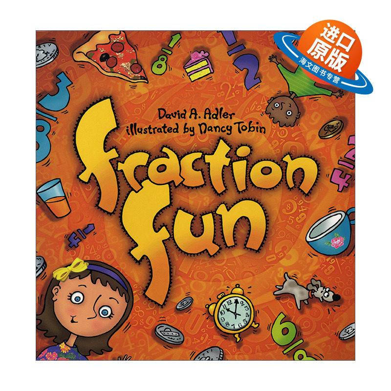 英文原版FractionFun分数乐趣
