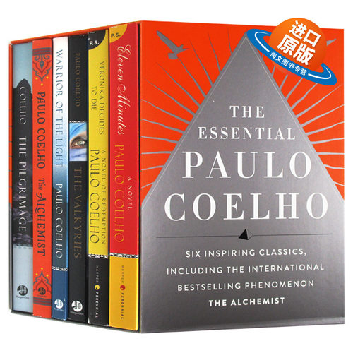 保罗科埃略作品6本盒装 英文原版小说 The Essential Paulo Coelho 炼金术士 牧羊少年奇幻之旅 柯艾略小说合集 英文版英语书籍