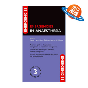 英文原版 Emergencies in Anaesthesia 牛津麻醉时的突发状况处理指南 英文版 进口英语原版书籍