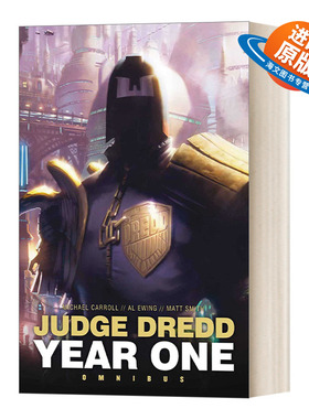 英文原版小说 Judge Dredd: Year One 特警判官漫画 第一年 英文版 进口英语原版书籍