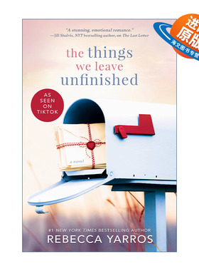 英文原版 The Things We Leave Unfinished 我们未完成的事 浪漫小说 英文版 进口英语原版书籍