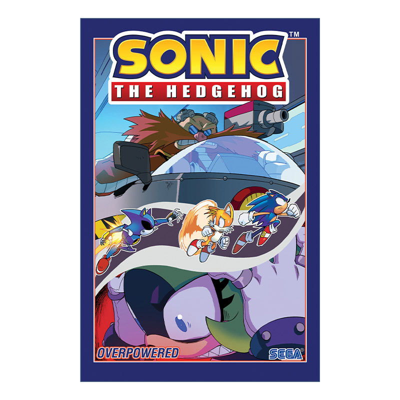 英文原版 Sonic The Hedgehog Vol. 14 Overpowered刺猬索尼克第14卷过强英文版进口英语原版书籍