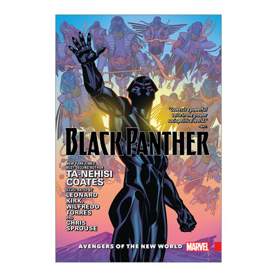 英文原版 Black Panther Vol.2 Avengers Of The New World 黑豹系列2 新世界的复仇者 漫威漫画 13-18卷 精装 进口英语原版书籍