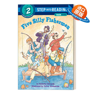 英文原版 Step into Reading 2 - Five Silly Fishermen 五个傻渔夫 兰登分级阅读2 英文版 进口英语原版书籍