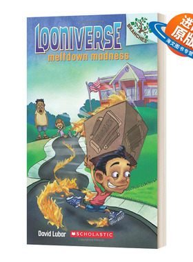 英文原版 Looniverse #2 Meltdown Madness 怪诞世界2 学乐大树系列 儿童读物 英文版 进口英语原版书籍