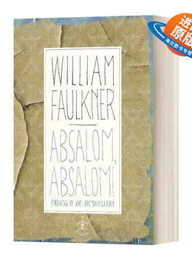 英文原版 精装小说 Absalom  Absalom! 押沙龙 押沙龙! 精装 英文版 进口英语原版书籍