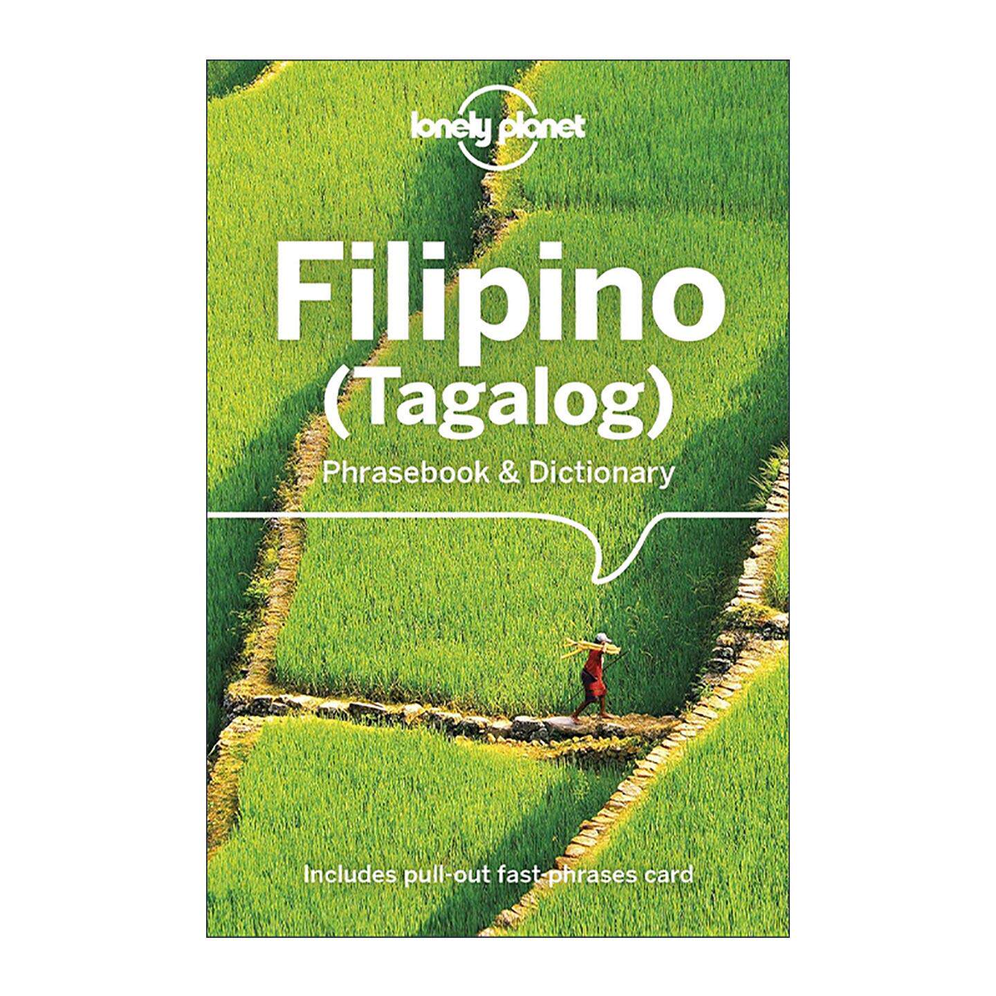英文原版 Lonely Planet Filipino Tagalog Phrasebook and Dictionary 孤独星球菲律宾他加禄语旅行常用语手册及词典 第6版
