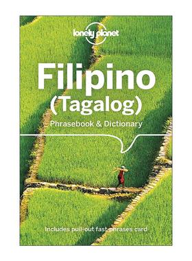 英文原版 Lonely Planet Filipino Tagalog Phrasebook and Dictionary 孤独星球菲律宾他加禄语旅行常用语手册及词典 第6版