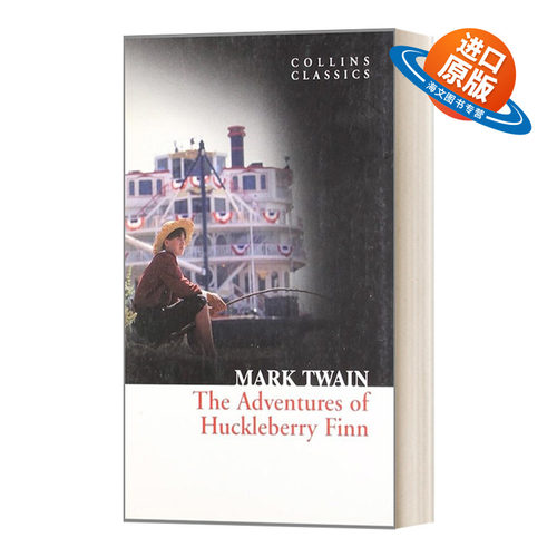英文原版 The Adventures of Huckleberry Finn  哈克贝利·费恩历险记 Collins Classics 柯林斯经典系列 英文版 进口英语原版书