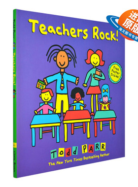 英文原版 Teachers Rock 老师们太厉害了 名家Todd Parr 纽约时报畅销书作家 精装绘本 英文版 进口英语原版书籍