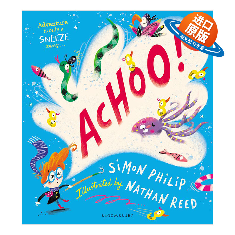 英文原版 ACHOO 啊嚏 打喷嚏的故事 Simon Philip儿童幽默绘本 英文版 进口英语原版书籍