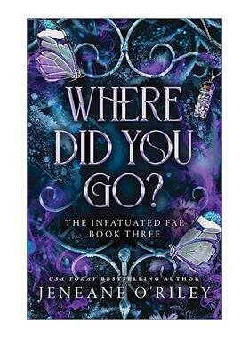 英文原版 Where Did You Go 你去了哪里 迷恋精灵系列3 奇幻小说 Booktok热门推荐 豪华版 Jeneane O'Riley 进口英语原版书籍